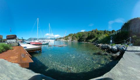 Panorama della Baia di Santa Teresa 