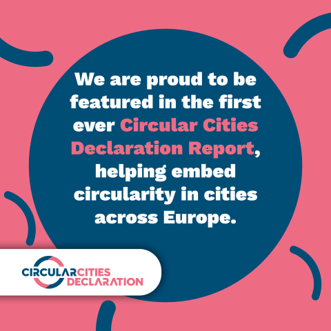 Copertina del circular cities declaration report