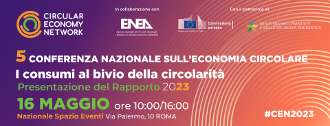 Banner Conferenza  Nazionale Economia Circolare