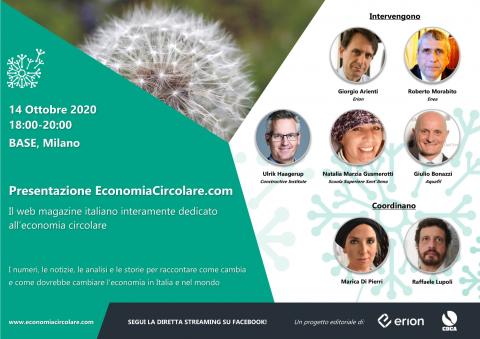 Presentazione web magazine economia circolare