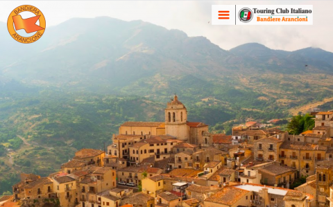 Panorama di Petralia Sottana nel Parco delle Madonie (Sicilia) che ospita l'Osservatorio ENEA 