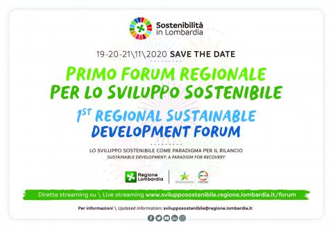 Primo Forum regionale sviluppo sostenibile