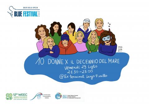 Tavola rotonda su 10 donne per il decennio del mare nel Blu Festival 