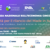 Locandina conferenza nazionale economia circolare 2025