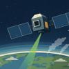 Illustrazione satellite