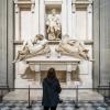 Le sculture di Michelangelo nella Sacristia Nuova a San Lorenzo, Firenze Credit G. Cipriano for The New York Times