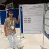  Federico Sbarra, dottorando Università di Torino ed ENEA, nello spazio dedicato ai poster scientifici