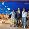Inaugurazione della conferenza ECNDT 2026 – da dx a sx: Bonfigli, Barbieri, Fava e Luprano 