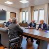 Un momento dell'incontro per la firma dell'Accordo Quadro