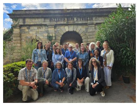 Foto di gruppo dei ricercatori che hanno partecipato al 19° Larwood Symposium