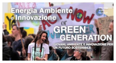 Copertina speciale EAI Green Generation