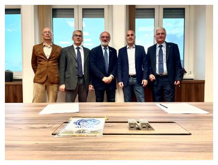 Un momento dell'incontro per la firma dell'Accordo Quadro