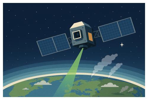Illustrazione satellite