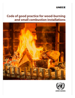 copertina codice di buone pratiche per gli impianti di combustione a legna e di piccole dimensioni 