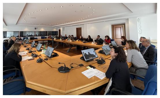 Foto del tavolo dei  partecipanti