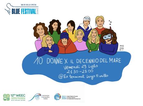Tavola rotonda su 10 donne per il decennio del mare nel Blu Festival 