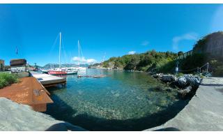 Panorama della Baia di Santa Teresa 