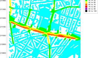 concentrazione di NO2 nella città di Anversa