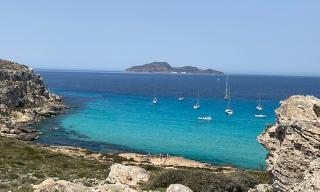 Panorama dall'isola di Favignana