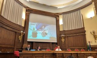 Il coordinatore del progetto "EXCALIBUR" apre la conferenza di progetto intitolata “Exciting Bioinoculants Lasting Legacy on Soil”