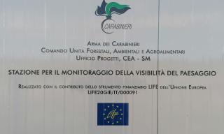 targa stazione di monitoraggio