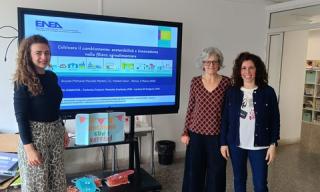 Da sx Luciana DinGregorio, Federica Colucci e Manuela Costanzo