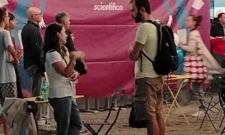 Ilaria Larini allo speed date Microbioma e agri-food