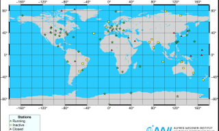 Mappa globale delle Stazioni BSRN 