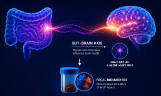 biomarcatori fecali associati alle diverse fasi della malattia di Alzheimer