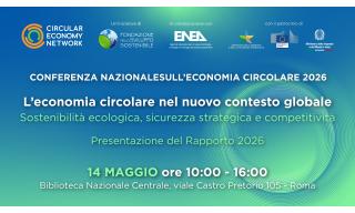 copertina conferenza nazionale economia circolare 2026