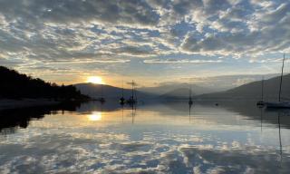 Tramonto su Lago Maggiore, Castelveccana (VA), Credits to MGV.